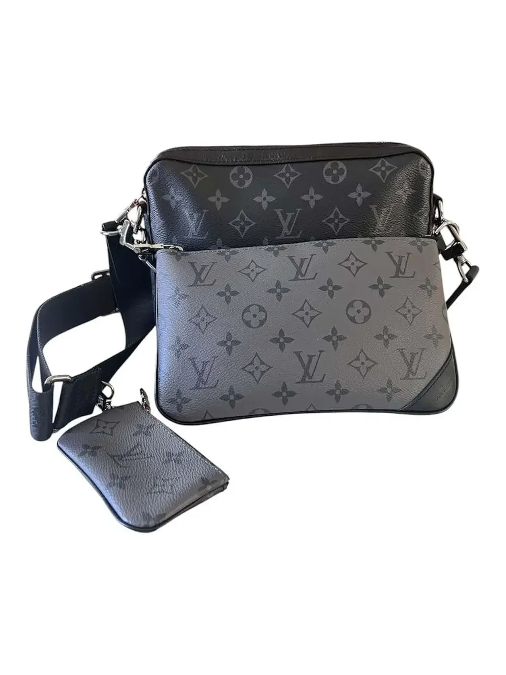 Louis Vuitton Trio Messenger Monogram Eclipse Reverse